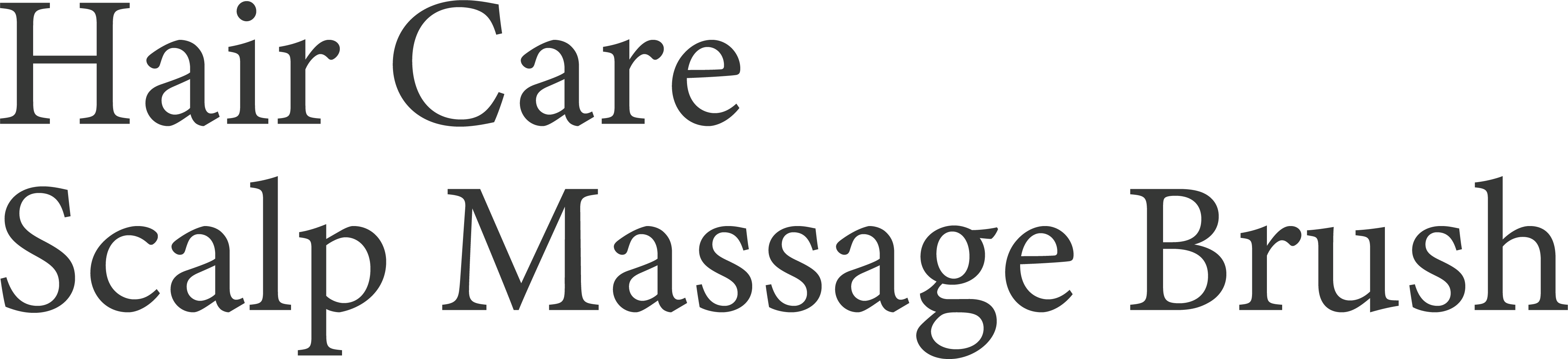Hair Care Scalp Massage Brush